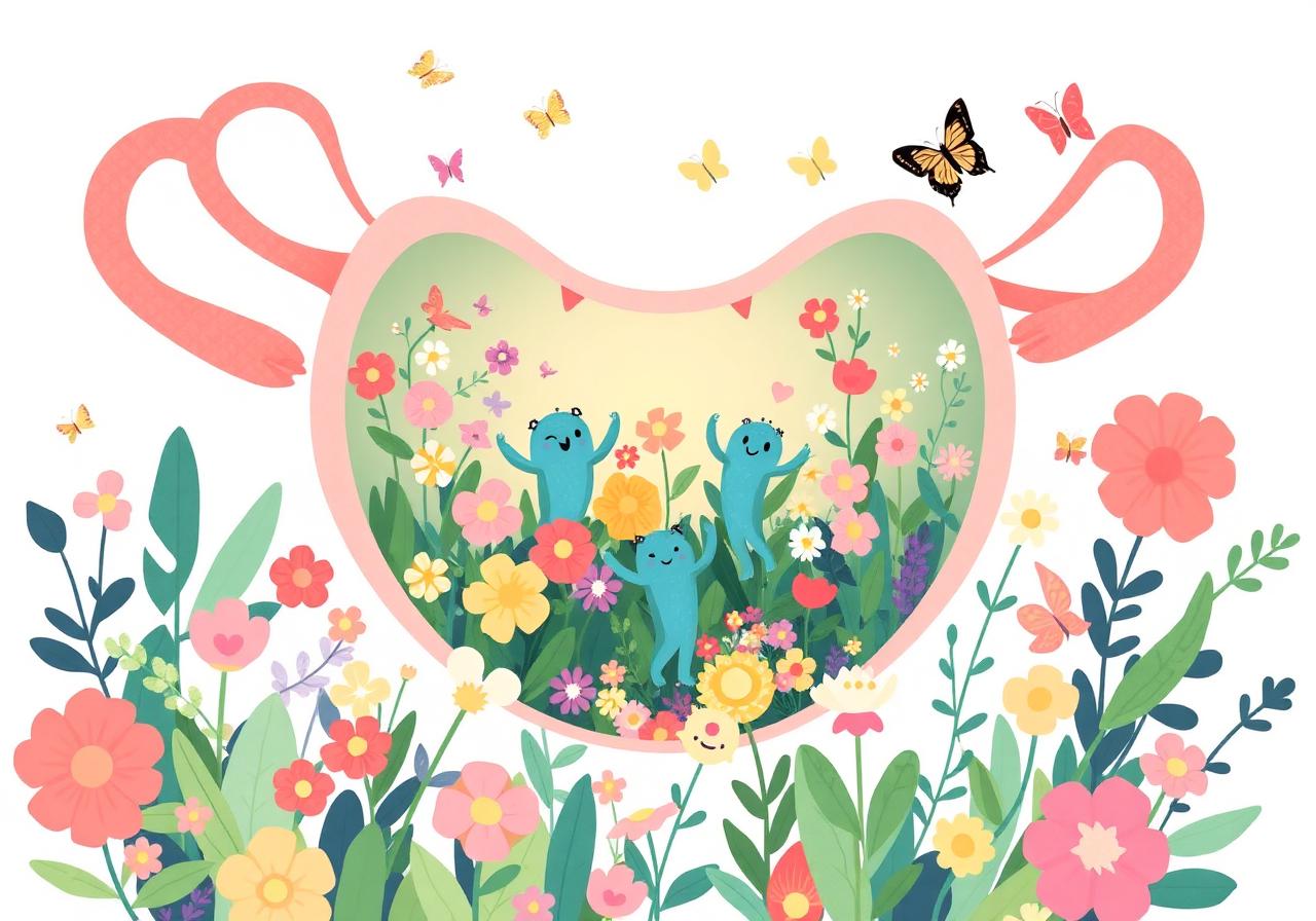O Microbioma Uterino: o "jardim" onde o bebê se planta